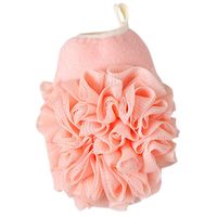 Simple Solid Color Soft Skin-friendly Bath Gloves main image 2