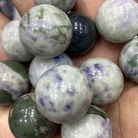 Colored Natural Amethyst Agate Non-porous Stone Beads sku image 5