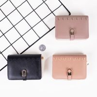 Women's Flower Pu Leather Zipper Buckle Coin Purses main image 2