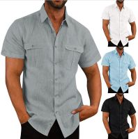 Men's Solid Color Blouse Men's Clothing main image 1
