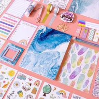 Creative Stickers Children's Full Set Diary Stationery Budget Handbook Set main image 1