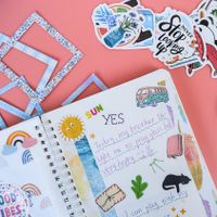 Creative Stickers Children's Full Set Diary Stationery Budget Handbook Set main image 6