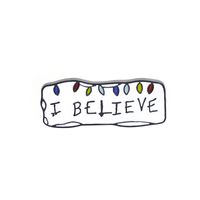 Classic Style Letter Alloy Plating Unisex Brooches sku image 1