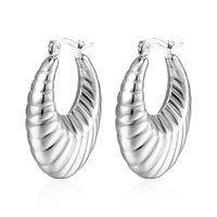 1 Pair Fashion Geometric Stainless Steel Plating Earrings sku image 2