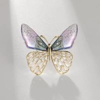 Retro Butterfly Imitation Pearl Alloy Rhinestone Women's Brooches sku image 34