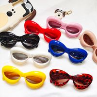 Fashion Geometric Pc Uv400 Resin Toad Glasses Full Frame Kids Sunglasses main image 2