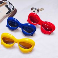 Fashion Geometric Pc Uv400 Resin Toad Glasses Full Frame Kids Sunglasses main image 4