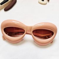 Fashion Geometric Pc Uv400 Resin Toad Glasses Full Frame Kids Sunglasses sku image 2