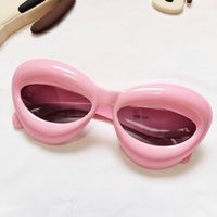 Fashion Geometric Pc Uv400 Resin Toad Glasses Full Frame Kids Sunglasses sku image 3