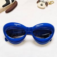 Fashion Geometric Pc Uv400 Resin Toad Glasses Full Frame Kids Sunglasses sku image 5