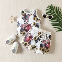 Casual Cattle Cotton Boys Clothing Sets main image 5