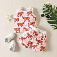 Casual Cattle Cotton Boys Clothing Sets main image 2