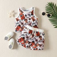 Casual Cattle Cotton Boys Clothing Sets main image 6
