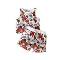 Casual Cattle Cotton Boys Clothing Sets sku image 11