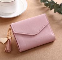 Women's Solid Color Pu Leather Magnetic Buckle Wallets main image 1