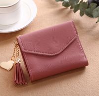 Women's Solid Color Pu Leather Magnetic Buckle Wallets sku image 7