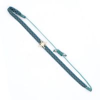 1 Piece Casual Letter Silk Thread Knitting Artificial Rhinestones Women's Bracelets sku image 35