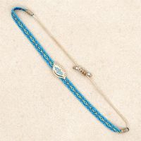1 Piece Casual Letter Silk Thread Knitting Artificial Rhinestones Women's Bracelets sku image 40