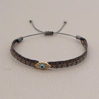 1 Piece Casual Letter Silk Thread Knitting Artificial Rhinestones Women's Bracelets sku image 20