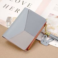 Women's Color Block Pu Leather Magnetic Buckle Wallets main image 6