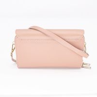 Women's All Seasons Pu Leather Solid Color Fashion Square Magnetic Buckle Phone Wallet main image 3