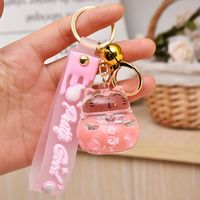 1 Piece Cute Cat Arylic Women's Bag Pendant Keychain main image 5