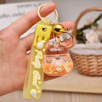 1 Piece Cute Cat Arylic Women's Bag Pendant Keychain sku image 6