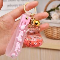 1 Piece Cute Cat Arylic Women's Bag Pendant Keychain sku image 4