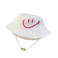 Children Unisex Cute Smiley Face Printing Bucket Hat main image 3