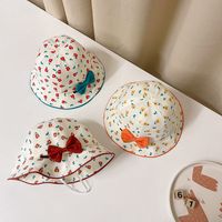 Girl's Fashion Flower Printing Bucket Hat main image 1