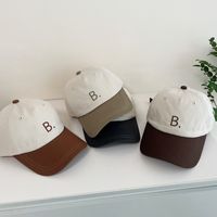 Unisex Simple Style Letter Embroidery Curved Eaves Baseball Cap main image 1