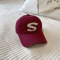 Unisex Simple Style Letter Embroidery Curved Eaves Baseball Cap sku image 7