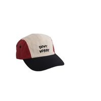 Children Unisex Retro Letter Color Block Embroidery Baseball Cap main image 4