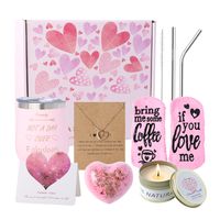 Creative Valentine's Day Gift Box Love Bath Salt Insulated Wine Glass Egg Shell Cup Gift Set main image 4