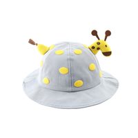 Children Unisex Cute Giraffe Bucket Hat sku image 3