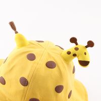 Children Unisex Cute Giraffe Bucket Hat main image 5