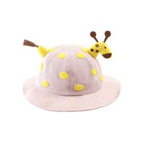 Children Unisex Cute Giraffe Bucket Hat sku image 5