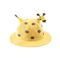 Children Unisex Cute Giraffe Bucket Hat sku image 1