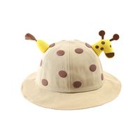 Children Unisex Cute Giraffe Bucket Hat sku image 4