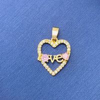 Simple Style Swan Heart Shape Butterfly Copper Irregular Rhinestones Opal Pendant Necklace sku image 100