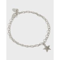 Moda Estilo Simple Estrella Plata Esterlina Estrella Pulsera main image 1