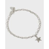 Fashion Simple Style Star Sterling Silver Star Bracelets sku image 1