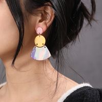 Fashion Simple Style Geometric Arylic Women's Earrings main image 1