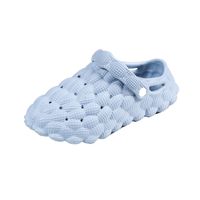 Unisex Casual Solid Color Round Toe Home Slippers sku image 13