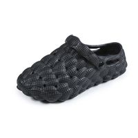 Unisex Casual Solid Color Round Toe Home Slippers sku image 19