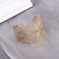 1 Piece Fashion Leaf Alloy Hollow Out Women's Bangle main image 6