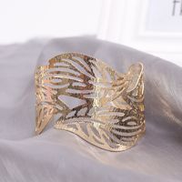 1 Piece Fashion Leaf Alloy Hollow Out Women's Bangle main image 4