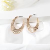 1 Paire Mode Forme En U Alliage Femmes Boucles D'oreilles main image 6