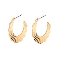 1 Paire Mode Forme En U Alliage Femmes Boucles D'oreilles main image 2