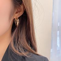 1 Pair Fashion Geometric Metal Plating Women's Ear Studs main image 3